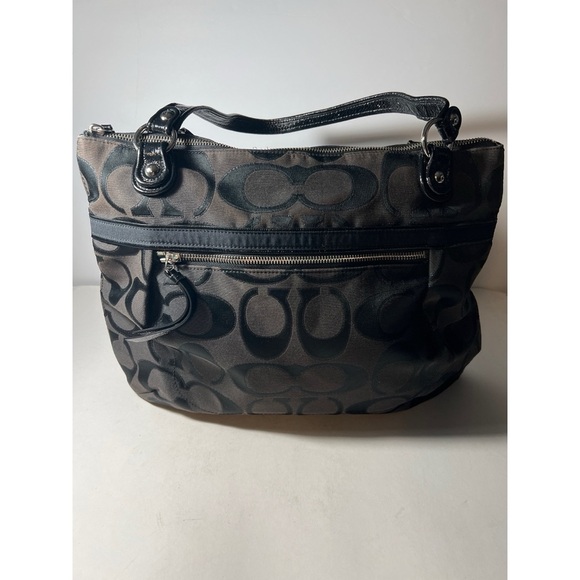 Coach Black Signature Tote Bag - Picture 1 of 7